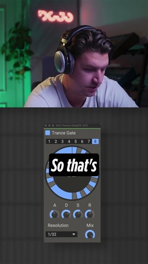 A gate can turn a sustained sound into a rhythmic pattern