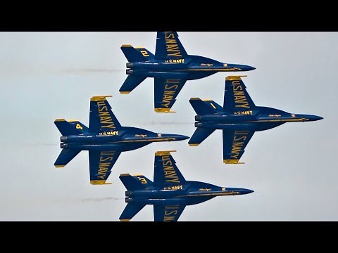 Blue Angels Full Performance - Boeing Seafair Airshow 2024