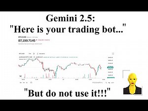 Can Gemini 2 5 Pro create a trading bot and backtest strategies Alpaca API, VectorBT, Python