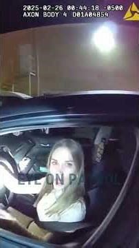 BODYCAM: Woman Cries and Struggles to Comply