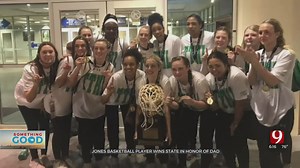 Hoops & Hope: Jones Basketball Player Wins State In Honor Of Father Battling Health Crisis