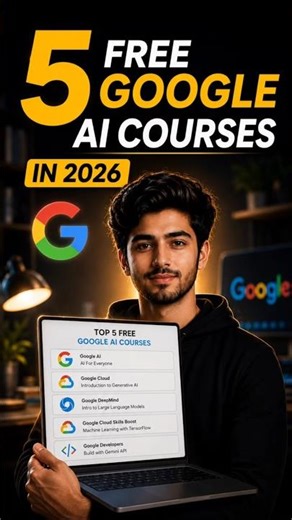 5 Free Google AI Courses In 2026