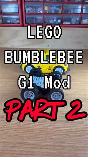 Angus MacLane | LEGO Bumblebee G1 Mod Part 2 #lego #transformers #wookiepedia #bumblebee #starwars | Instagram