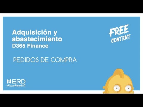 #FollowFridayERD 68: PEDIDOS DE COMPRA