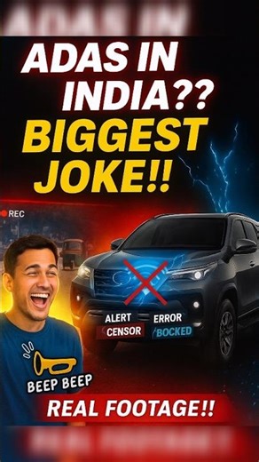 “INDIA vs ADAS 😵 Real Road Test – Sensor Blocked, Lane Fail, Brake Error EXPOSED!”