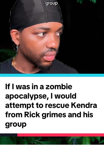 If I was in a zombie apocalypse, I would attempt to rescue Kendra from Rick grimes and his group #marco #twd #thewalkinkdead #zombie #tvshow