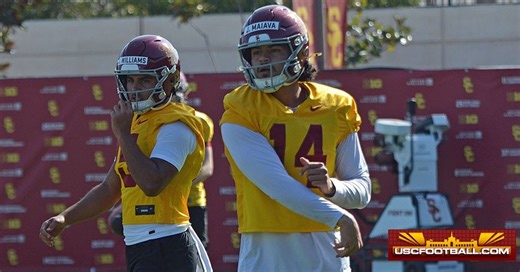 USC Spring Practice No. 1: Notes and observations