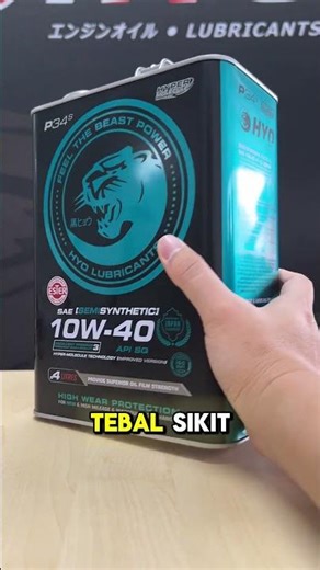 10W-40 Semi Synthetic｜Perlindungan Lebih Tebal Untuk Enjin Lama #hyo #fypシ゚viral
