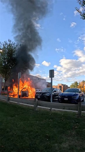 Valhalla Engine Company #1 on Instagram: "Engine 81 tackling a stubborn car fire with a ruptured gas tank. Members had to put Class B foam into operation to ensure total extinguishment. We love seeing junior guys getting time on the line💪 #ValhallaFire #enginecompany #fire #fyp #explore #carfire #firehouse #firetruck #fireengine #firetraining #training #firedepartment #engine81 #engine82 #engine84"
