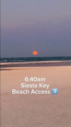 Siesta Key Supermoon: A Moment of Zen at Beach Access 3 🌕✨ (Sarasota Florida)