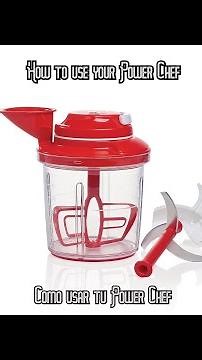 Como usar el Tupperware Power chef