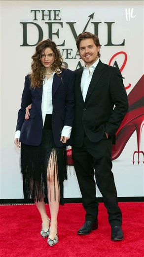 Barbara Palvin and Dylan Sprouse at the world premiere of #TheDevilWearsPrada2 (📸: Getty Images)