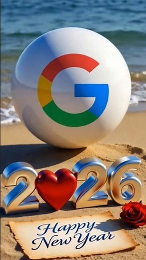Google Happy New Year 2026 Creative #short #google #youtubeshorts #ai