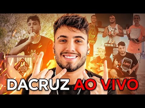 DACRUZ AO VIVO 🔴 FREE FIRE EM BUSCA DA SENSI PERFEITA 🔴