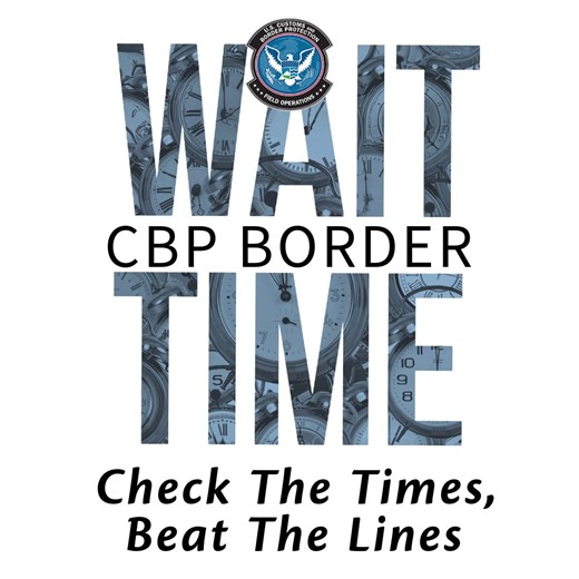 Holiday travel can be busy—plan ahead. Use CBP’s Border Wait Times tool to check real-time traffic updates for air, land, and sea ports before you head out. Save time and travel smart: https://bwt.cbp.gov | CBP Office of Field Operations