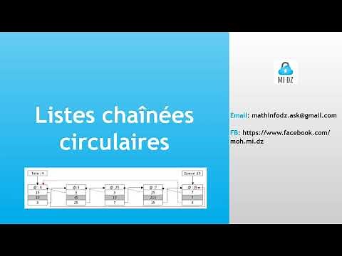 Listes chaînées circulaires (DARIJA)