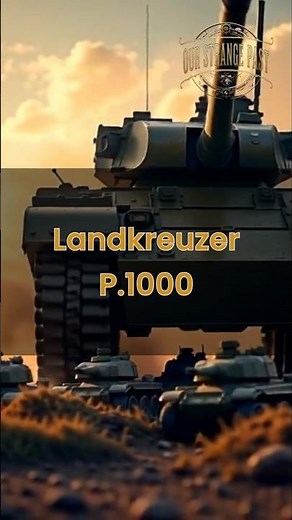 A GERMAN GIANT TANK: The Forgotten LANDKREUZER P 1000