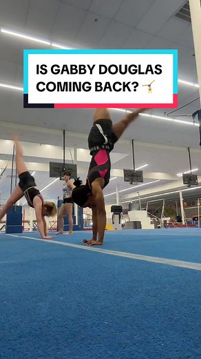 The standing full went CRAZY 🔥 (via @Gabby Douglas) #gabbydouglas #gymnastics #standingfull