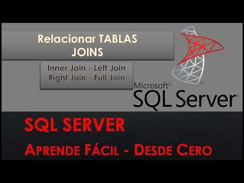 Inner Join, Left Join, Right Join y Full Join en SQL Server | RELACION ENTRE TABLAS SQL SERVER