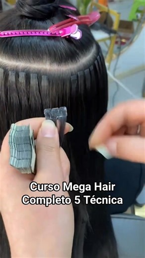 127K views · 998 reactions | Curso Mega Hair Completo 5 Técnica em 1 curso | Beleza3216 | Facebook