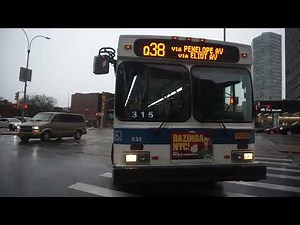 MTA Bus: Corona bound C40LF 533 Q38 at Queens Blvd/62 Dr