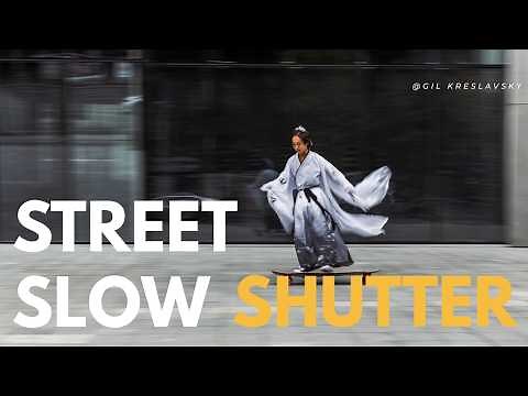 Learn Slow Shutter Speed Techniques - STREET Photography Style