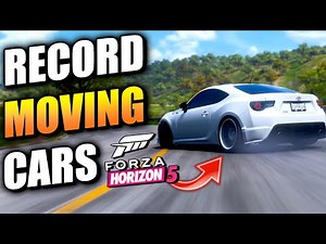 How To Make Cinematics In Forza Horizon 5 of MOVING CARS - (Tutorial & Guide)