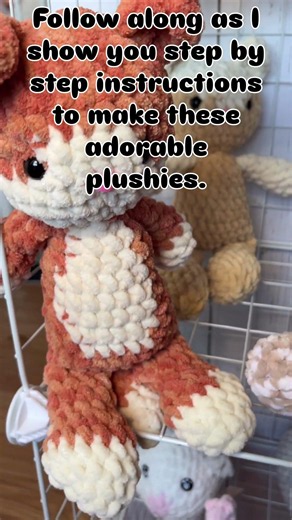 Beginner Crochet Plushies 🧶✨ One Easy Stitch Is All You Need!