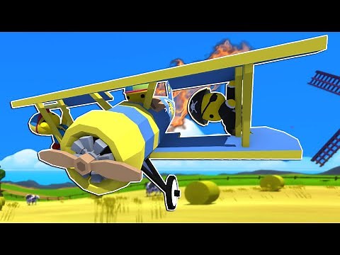 We Crashed Our Plane During an Extreme Stunt Show! (Wobbly Life Multiplayer Update)