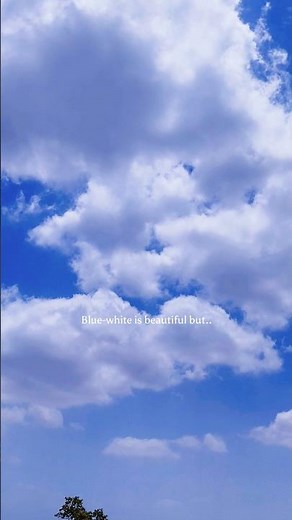 ☁️💙 Blue Sky Vibes#sky #clouds #aesthetic