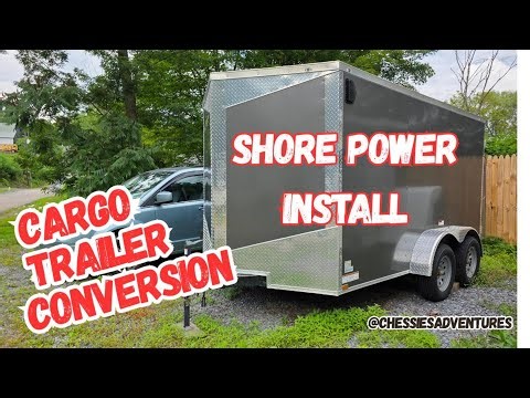 I Installed Electrical Shore Power to My Trailer Today