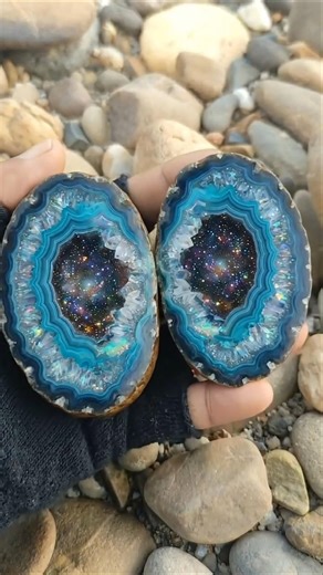 Galaxy Inside the Stone