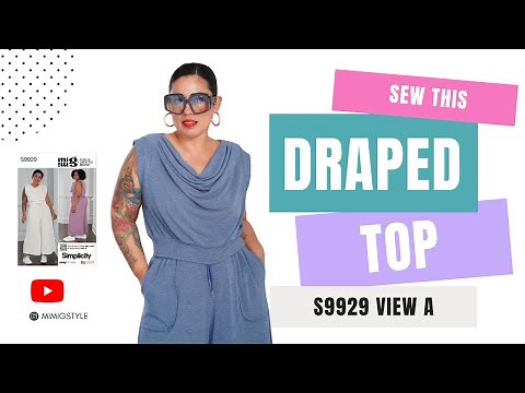 Sew Along to Mimi G x Simplicity S9929 | VIEW A