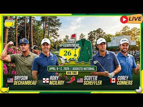 Golf The Masters Live Stream | 2026 The Masters Golf Tournament First Round Full Game