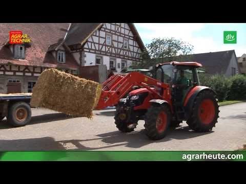 Kubota M9960 im AGRARTECHNIK-Maschinentest