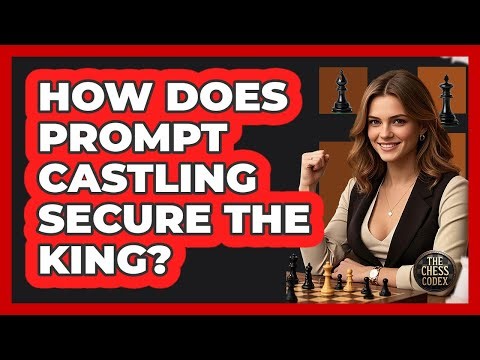 How Does Prompt Castling Secure The King?