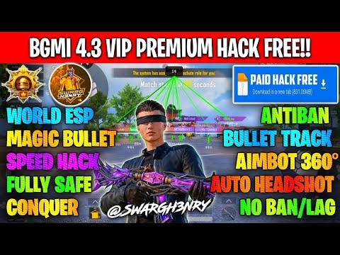 BGMI HACK 4.3 | BGMI 4.3 MOD APK | BGMI ESP HACK | BGMI NEW HACK TODAY | HOW TO HACK BGMI HACK