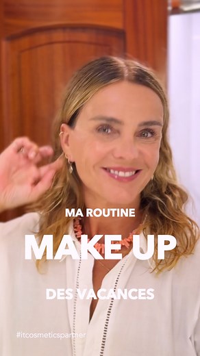 Marine Vignes on Instagram: "Mon make up des vacances… protecteur, soin et surtout perfecteur � Avec @itcosmeticsfr je ne cache rien, je révèle le meilleur de mon âge et je me sens bien � •CC+ crème SPF50 neutral medium •pinceau #7 •pinceau spatule •correcteur bye bye dark spots neutral medium •Sun Blush Sun blossom •mascara super hero •confidence in a serum gloss, teinte self determined That’s all folk… et surtout, bonnes vacances �� #ad #itcosmeticspartner #itgirlsquad #decadeofbeingit #itcosm