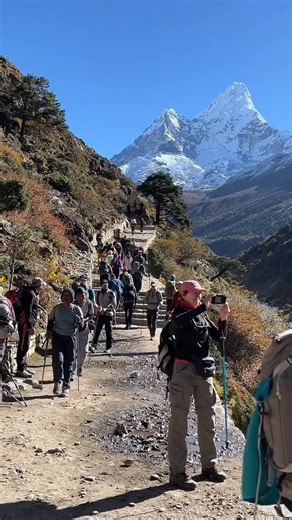 ‼️Everest Base Camp Trek BOOKING OPEN FOR 2026/2027 🟩Everest Base Camp Trek - 14 Days 📷:@unknown 🟥:For further inquiry and booking 🌐: www.nepalguideinfo.com 📩: sanjibtrekguide@gmail.com 📞: 977 9841613822(WhatsApp/Viber) 🟥Trip Info ✅Trip Days: 14 Days ✅Max-Elevation: 5545 meter ✅Best Seasons: Autumn & Spring ✅Group Size: 2-16 people ✅Arrival On: Kathmandu, Nepal 🟥Outline Itinerary: ✅Day 1: Arrival in Kathmandu ✅Day 2: Early Morning Flight to Lukla (2840m) – Trek to Phakding (2,610m) Walki