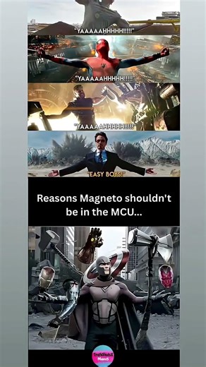 Why Magneto in the MCU Would End Every Fight in 2 Minutes 😎#shorts