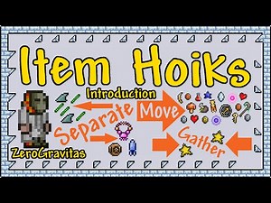 Item Hoiks! - Move & Separate Drops, Trawl Stars and More (Terraria 1.2.4.1)