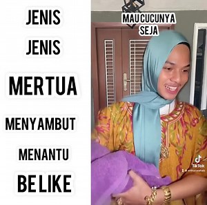 423K views · 22K reactions | Jangan Lupa Tag Mertua kamu ya kalau mau Bertamparan bisuk 藍藍 #DendamPerkahwinan kalau tiada ignya post seja di wassak, kalau tiada wassak kau simpan Video ni dlm Cd kasih Main di Tv nya 藍藍 cing btw bestie all my shawl from Tattieys ✨ | Arthur.w | Facebook