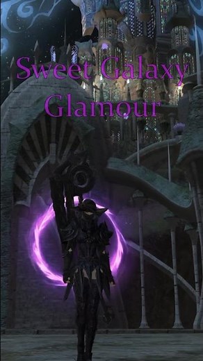FFXIV Reaper Glamour: Sweet Galaxy