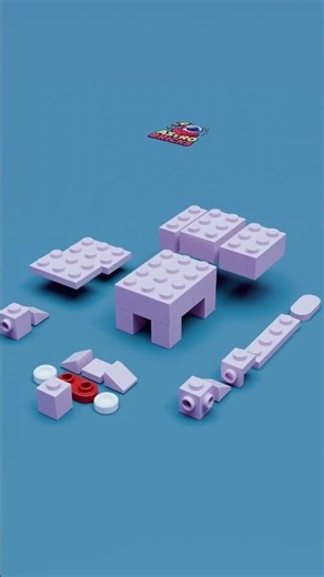 What happens when you put these LEGO bricks together? 🧱✨ #satisfying #lego