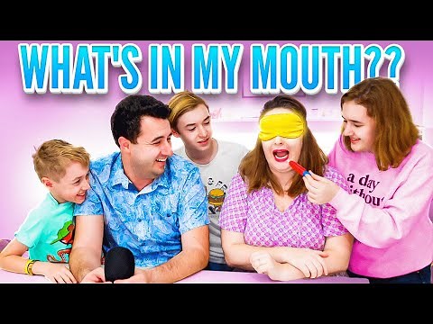 WHAT'S IN MY MOUTH Challenge! 😱☠️