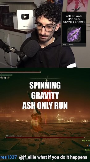 Elden Ring Spinning Gravity Thrust Runes