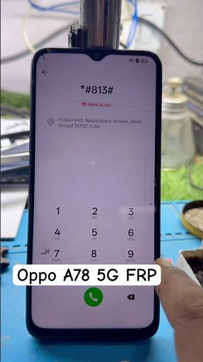 Oppo A78 5G Mobile Frp Bypass | Pattern Unlock | Frp Bypass #reals #frp #frpbypass #tending
