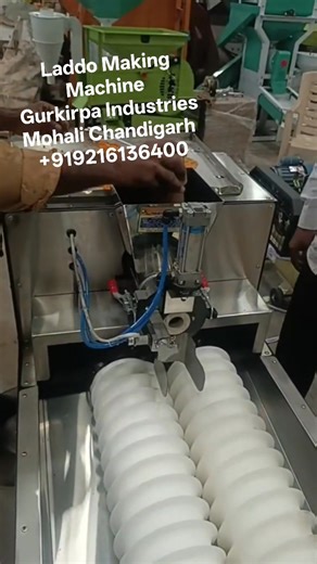 Laddo Making Machine For More Information Please Contact us Gurkirpa Industries Mohali Chandigarh 919216136400 | Gurkirpa Industries