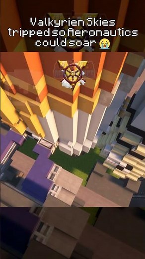 Valkyrien Skies tripped so Aeronautics could soar #create #minecraft