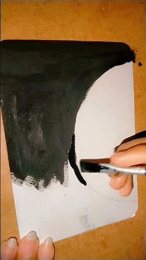 Half Moon Tutorial 🖤🌚 |fariiartists|